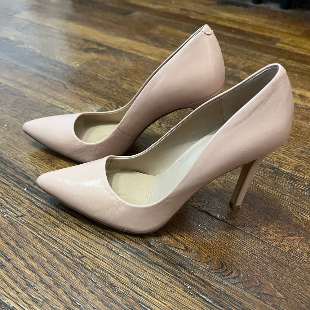 Nude Pointed Toe Heels - Saks 5th Ave